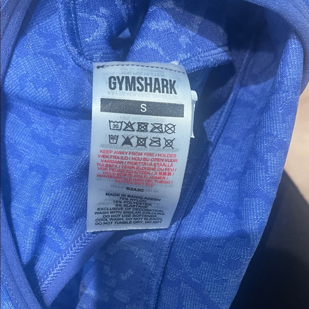 Gymshark Blue Patterned Set - Picture 5 of 5